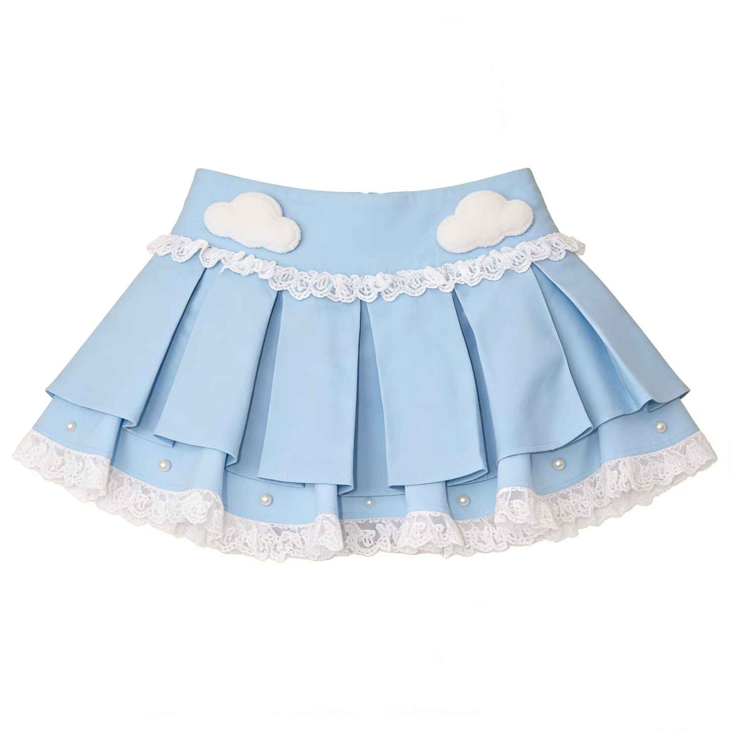 Light Blue Cloud Skirt